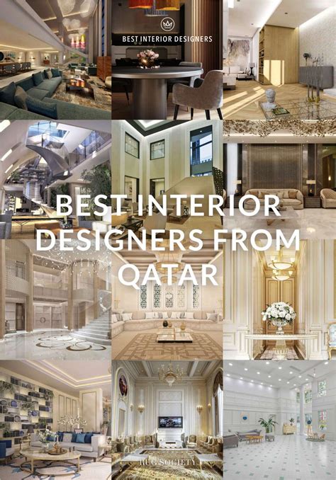 Best Interior Designers From Qatar Rugsociety By Trend Design Book