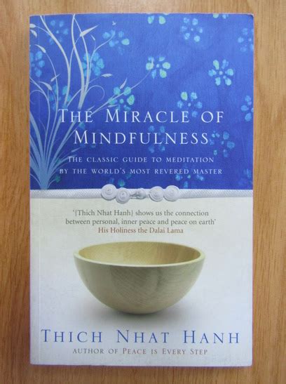 Thich Nhat Hanh The Miracle Of Mindfulness Cumpără