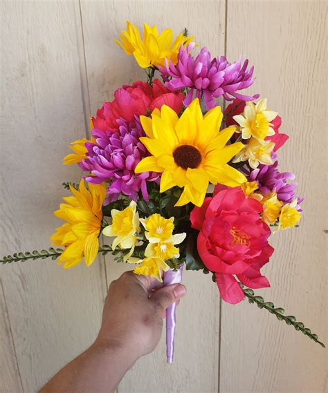 Mausoleum Flowers / Cemetery Flowers | Etsy | Cemetery flowers, Grave