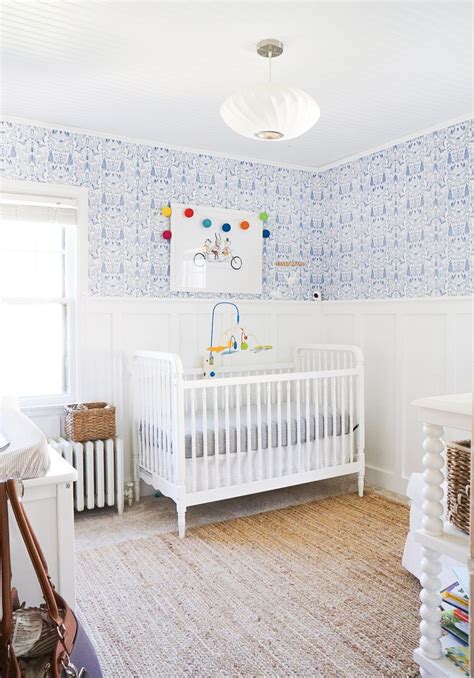 Nursery wallpaper can be used to create a feature wall behind a cot or bed, or in a nook for instant impact. 34 Best Patterns For Nursery Wallpaper - Create A Room ...