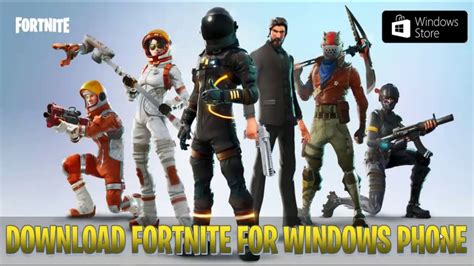 It have very low space. Download Fortnite for Windows Phones - Free XAP - YouTube