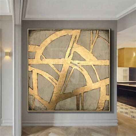 Best Gold Painting Ideas For Interior Wall Art