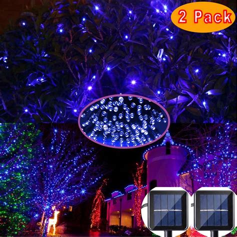 2pack Qedertek Solar Christmas Lights Solar Landscape Lights39ft