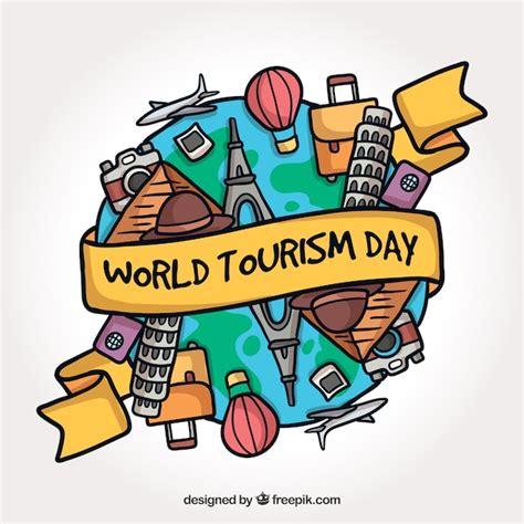 Día Mundial Del Turismo Descargar Vectores Gratis