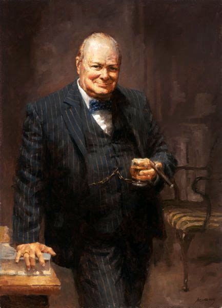 Winston Churchill Painting By Graham Sutherland 1954 Painting Art