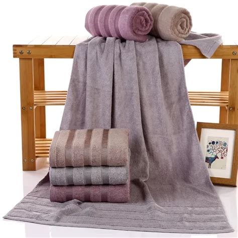 100 Bamboo Fiber Bath Towel 70 X 140 Cm 400 Grams High Quality Soft