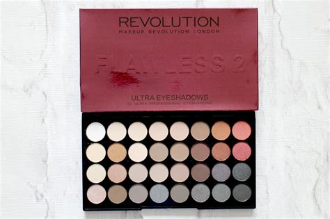 Makeup Revolution Flawless Ultra Eyeshadow Palette Swatches