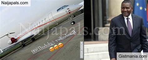 Aliko Dangote Buys New Private Jet Its The Bombadier Global7500