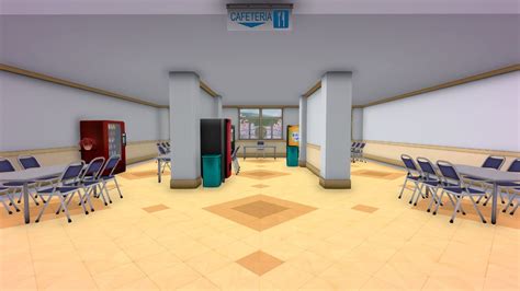 Cafeteria Wip For My Mod I Yandere Simulator Demo Youtube