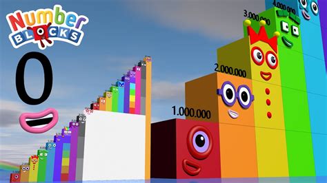 Looking For Numberblocks Step Squad Zero To 10 Vs 20000 To 15 Million