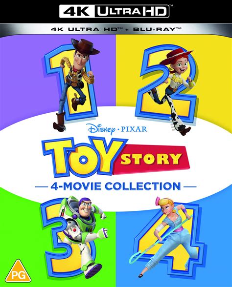 Buy Disney And Pixars Toy Story 1 4 4k Ultra Hd Collection Blu Ray