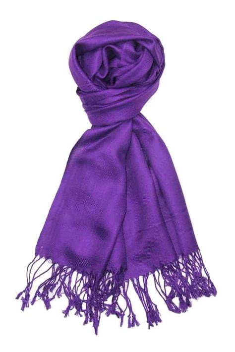 Purple Pashmina Shawl Wrap Scarf Us Wholesale Scarves