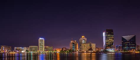 Free Photo Panorama Photography Of City At Night