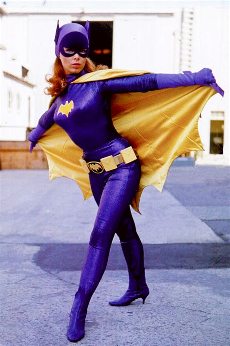 Yvonne Craig As Batgirl On The Set Of The Batman Tv Show C 1960s Yvonne Craig Batgirl