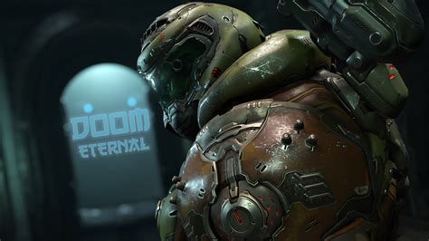 Wallpaper Doom Eternal Doom Guy 1920x1080 Zenome 1838089 Hd