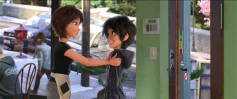 Hiro Hamada And Aunt Cass