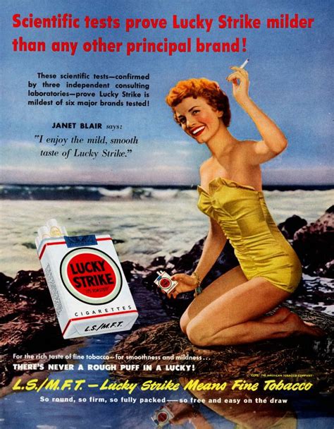 40 Vintage Tobacco Advertisements Featuring Female Movie Stars From The Mid 20th Century