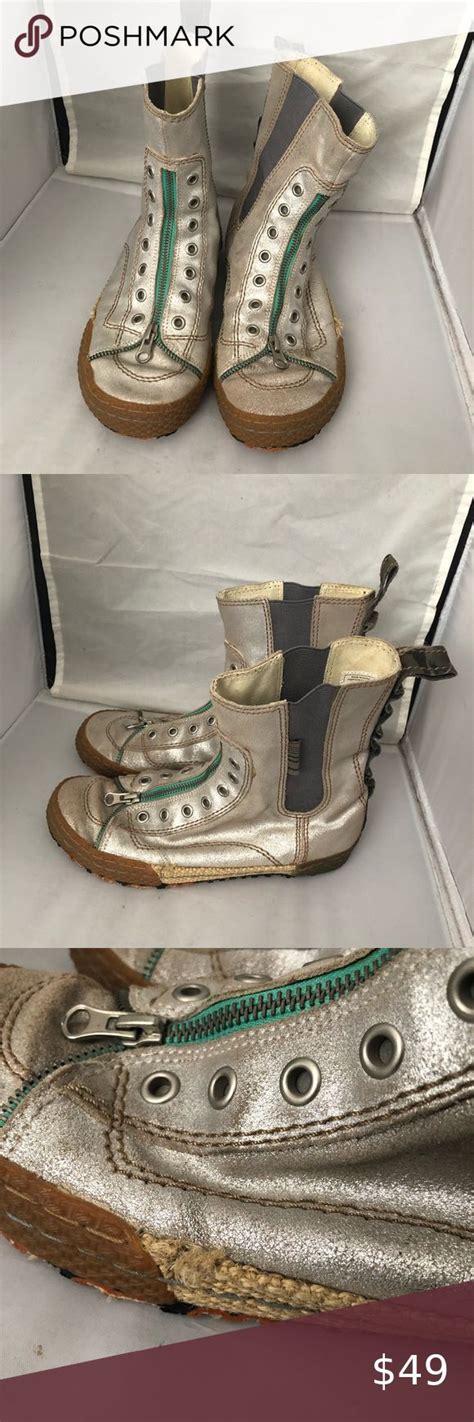 Rare Triple Five Soul Distressed Sneaker Boot 8 In 2020 Sneaker Boots