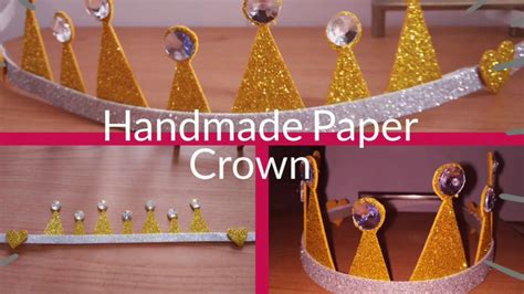 How To Make Paper Crown For Birthday 2019 Simplified Crafts And Arts