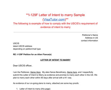 The support letter will help you in fundraising to organize an event, help the victims of natural calamities, and attend a training program. Download 27+ K1 Letter Of Intent Sample - World Latest News