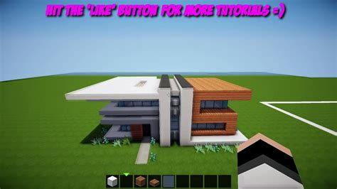 Minecraft How To Build A Small Easy Modern House