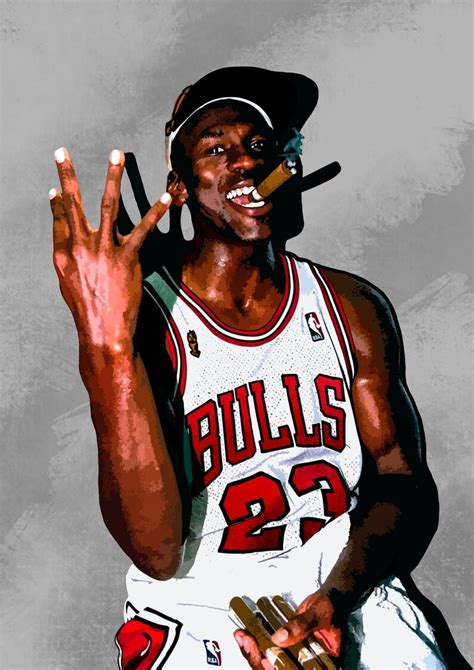 Michael Jordan Chicago Poster Drawing By Kun Pact Images And Photos Finder