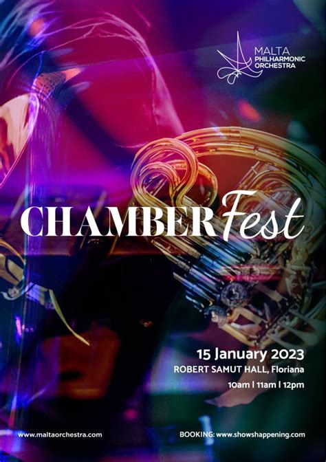 The Mpo Launches Chamberfest Malta Philharmonic Orchestra