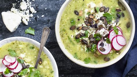 In this version, spices from cumin to green chiles help build flavor. Green Chile Chicken Posole - barre3