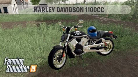 Fs19 V160 Harley Davidson 1100cc V100 Youtube