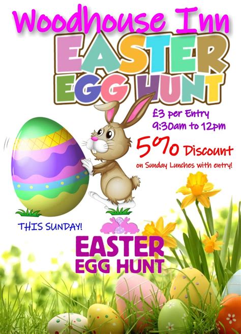 Easter Egg Hunt The Woodhouse Inn Woodend