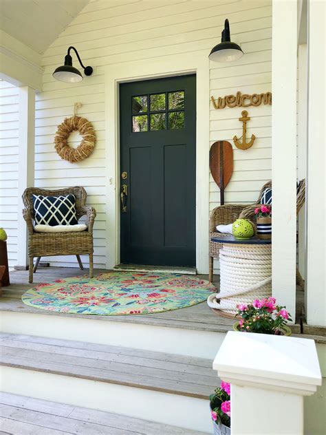 My Front Porch At The Beach House Gratefully Vintage Porch Colors