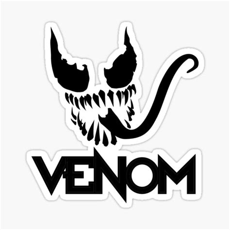 Marvel Venom Stickers Redbubble