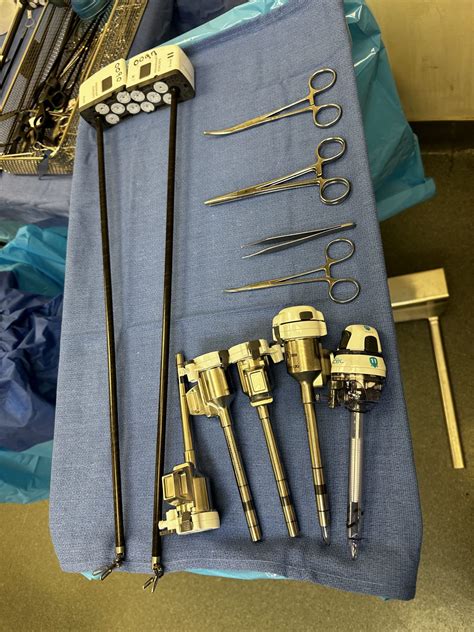 Robotic Cholecystectomy Mayo Stand And Back Table Setup Cstsetup
