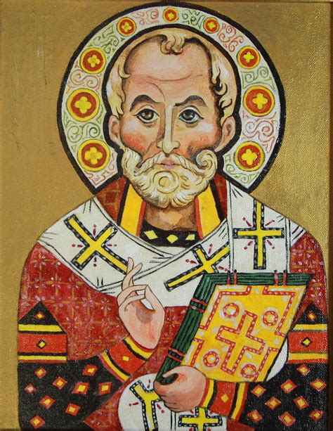 Saint Nicholas Painting By Jan Mecklenburg Fine Art America