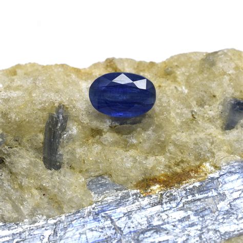 Blue Kyanite Gemstone Aa Quality Oval Shape Cut Stone Etsy Uk