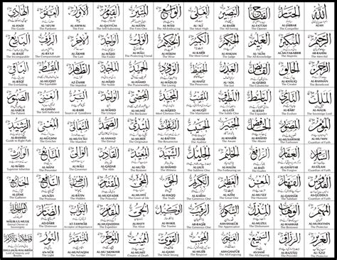 Yang maha pengasih · 2. Asmaul Husna (99 Names Of Allah) White by digitalinkcs on ...