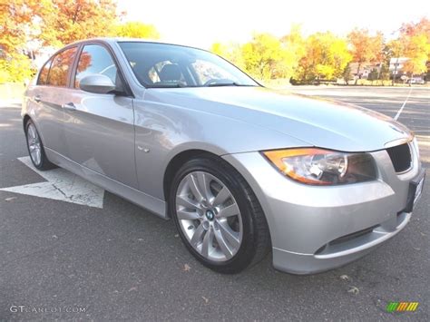Black, white, other, gold, gray, etc. 2007 Titanium Silver Metallic BMW 3 Series 328i Sedan #87524071 Photo #7 | GTCarLot.com - Car ...