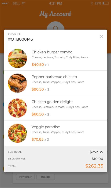 Welcome to the partner marketing hub. Food ordering app demo Android, iOS for customer