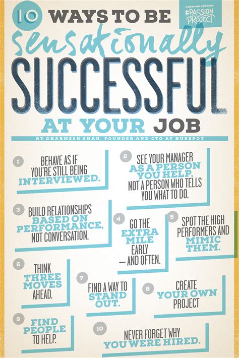 How to be Sensationally Successful at Your Job