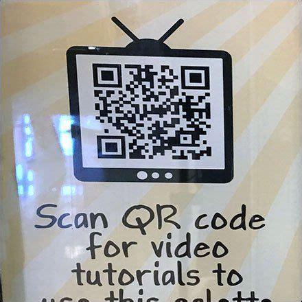 Scan QR Code For Video Tutorials In Retail Coding Qr Code Videos Tutorial