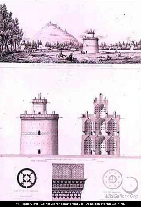 View And Details Of A Dovecot In Isfahan Pascal Xavier After Coste