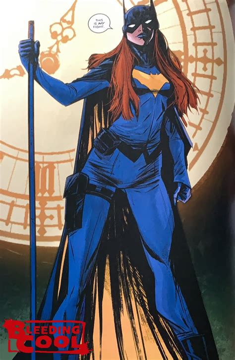 Barbara Gail Gordons New Batgirl Costume In Nightwing 84 Spoilers