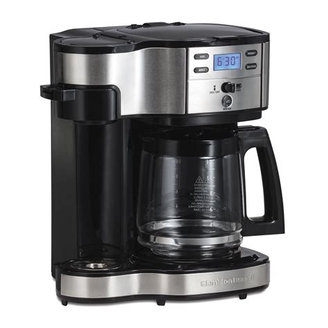 Mug not included along with the brewer. Hamilton Beach The Scoop Two Way 12 Cup Brewer Coffee ...