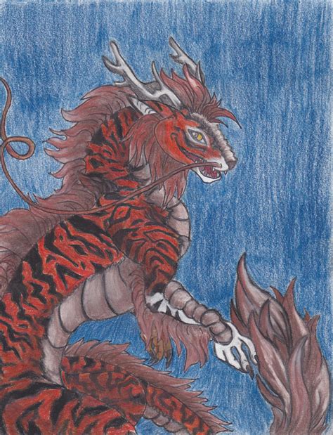 Tiger Dragon Finished By Wolfishdragon16 On Deviantart