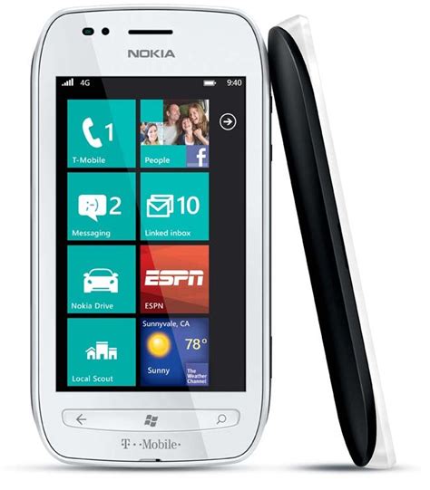 Nokia Lumia 710 Wifi White 3g Windows Phone 7 Tmobile Excellent Condition Used Cell Phones