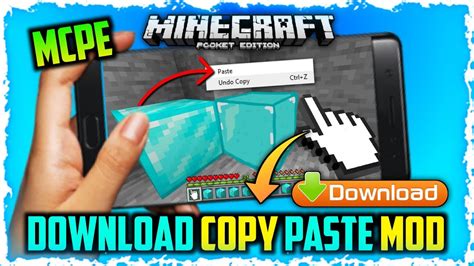 Download Copy And Paste Mod For Minecraft Pe 117 Copy And Paste