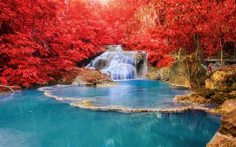 download-wallpapers-erawan-waterfall,-autumn,-erawan-national-park
