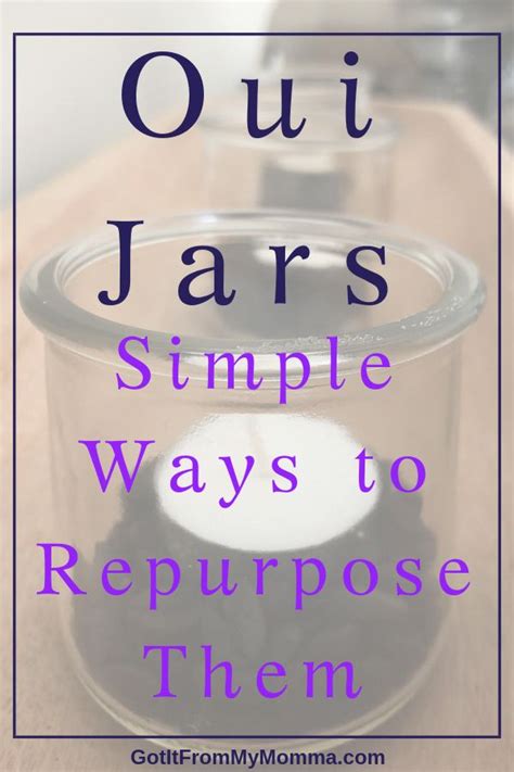 Use These Simple Ideas To Repurpose Your Empty Oui Yogurt Jars There