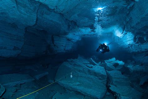 Exploring The Longest Underwater Cave In Russia Twistedsifter