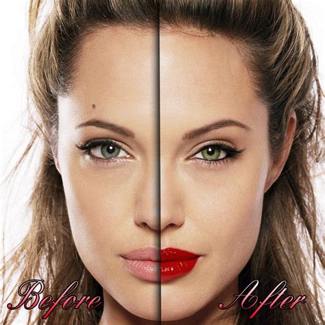 perfect red lips and more photoshop tutorial by luciferflash on deviantart